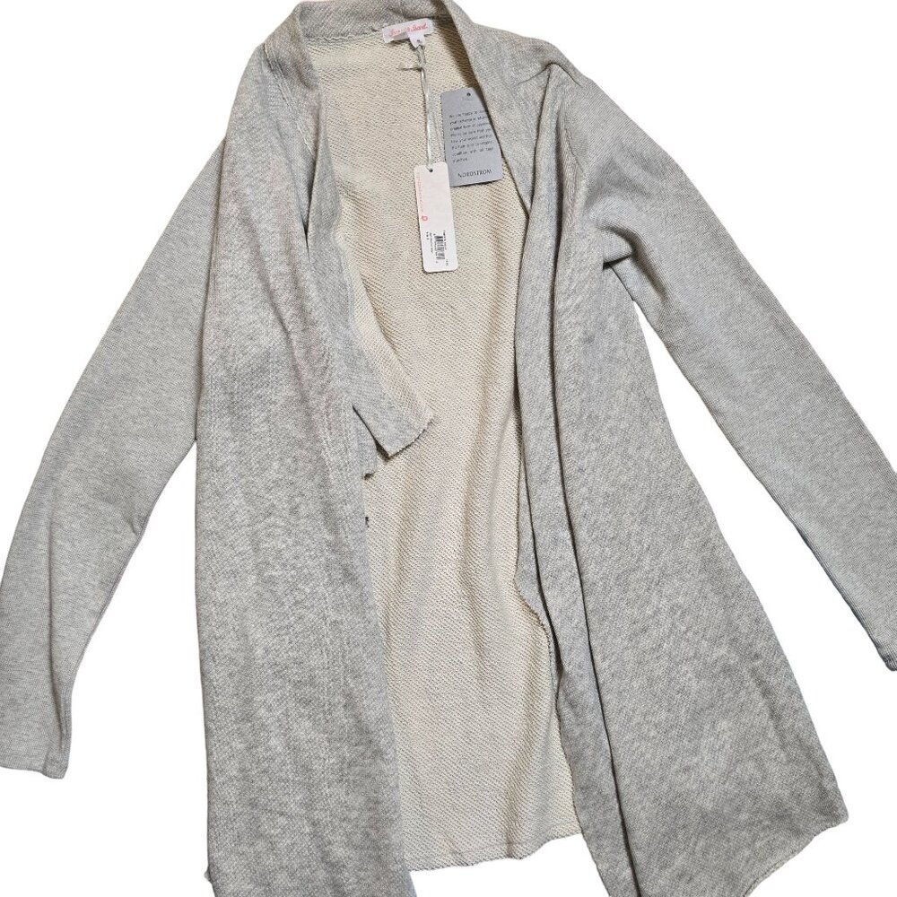 Ingrid & Isabel Gray Open Front Cardigan